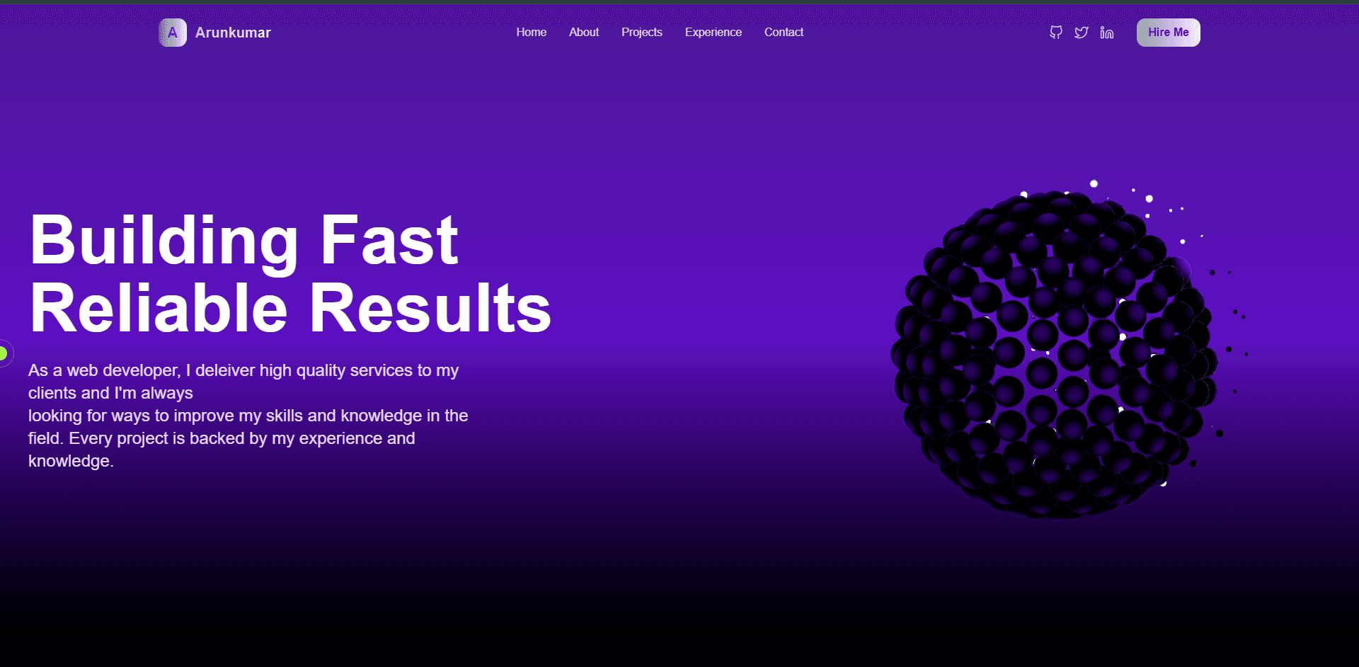Modern Portfolio Website